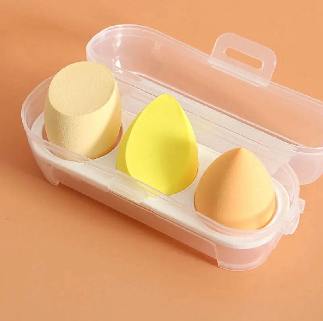 Set Of 3 Puff Makeup Sponge Set, Makeup Blender Cosmetic Sponge Cushion, Foundation Powder Sponge, Beauty Egg Tool For Women Makeup Accessories Set Of 3 Puff Makeup Sponge Set, Makeup Blender Cosmetic Sponge Cushion, Foundation Powder Sponge, Beauty Egg Tool For Women Makeup Accessories